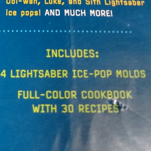 The Star Wars Cookbook Ice Sabers 30 Chilled Treats-New/Sealed - Picture 4 of 8